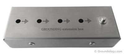 Grounding extension box